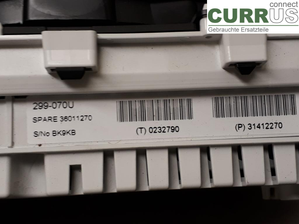 VOLVO V40  CROSS COUNTRY 13-19 Instrument cluster / comb 36051282 D5204T6