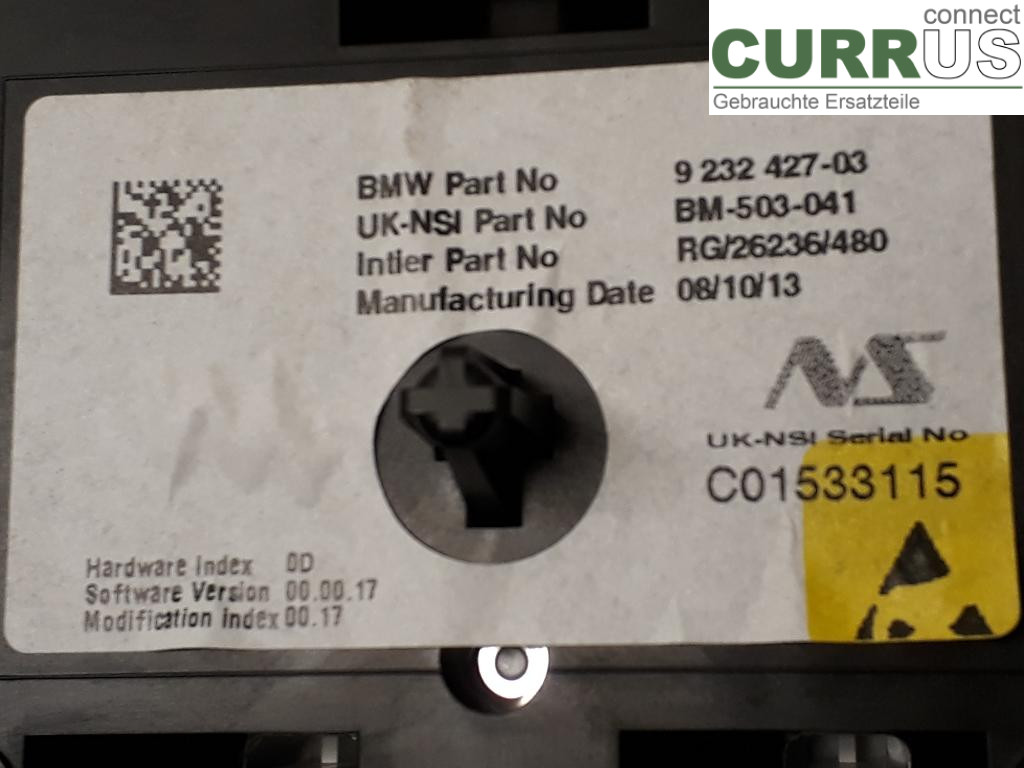 MINI COUPE R56        05-14 Instrumentkam 62109232427 N16-B16A