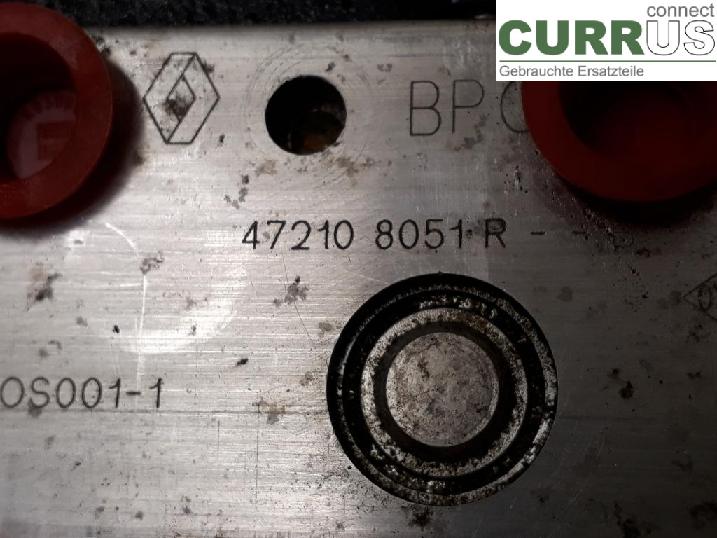 RENAULT ZOE 13-> ABS-Hydraulikeinheit 472103275R 5AQ-80