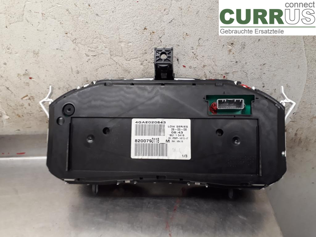 RENAULT MÉGANE II  06-08 Instrument cluster / comb 8200793124 K4M-856