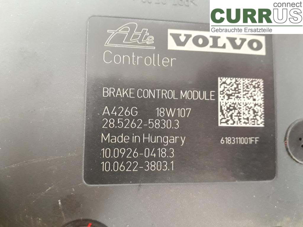 VOLVO V60  14-18 ABS Hydraulic unit 31423350 B4204T37