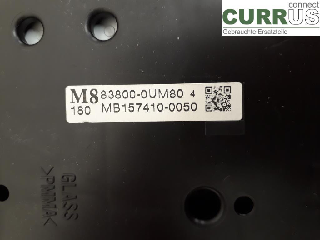TOYOTA YARIS  15-20 Instrument cluster / comb 83800-0UM80 1NZ-FXE