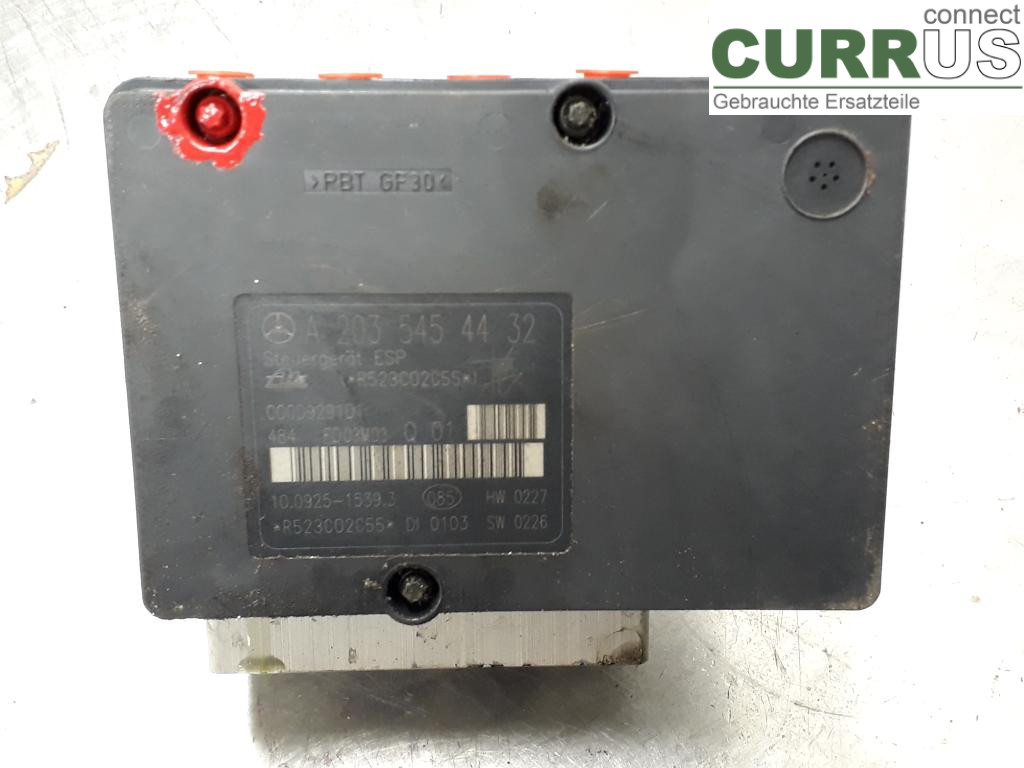 MB C (203)       00-07 ABS Hydraulic unit A0044316212 M112.916