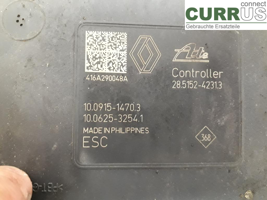 RENAULT MEGANE IV  16- Hydrauliczna jednostka ABS 476609440R K9K-657