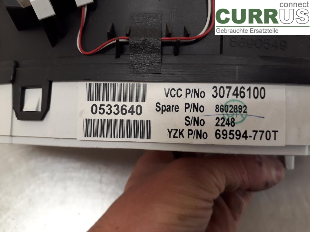 VOLVO V70      05-08 Instrument cluster / comb 36050550 B5244S