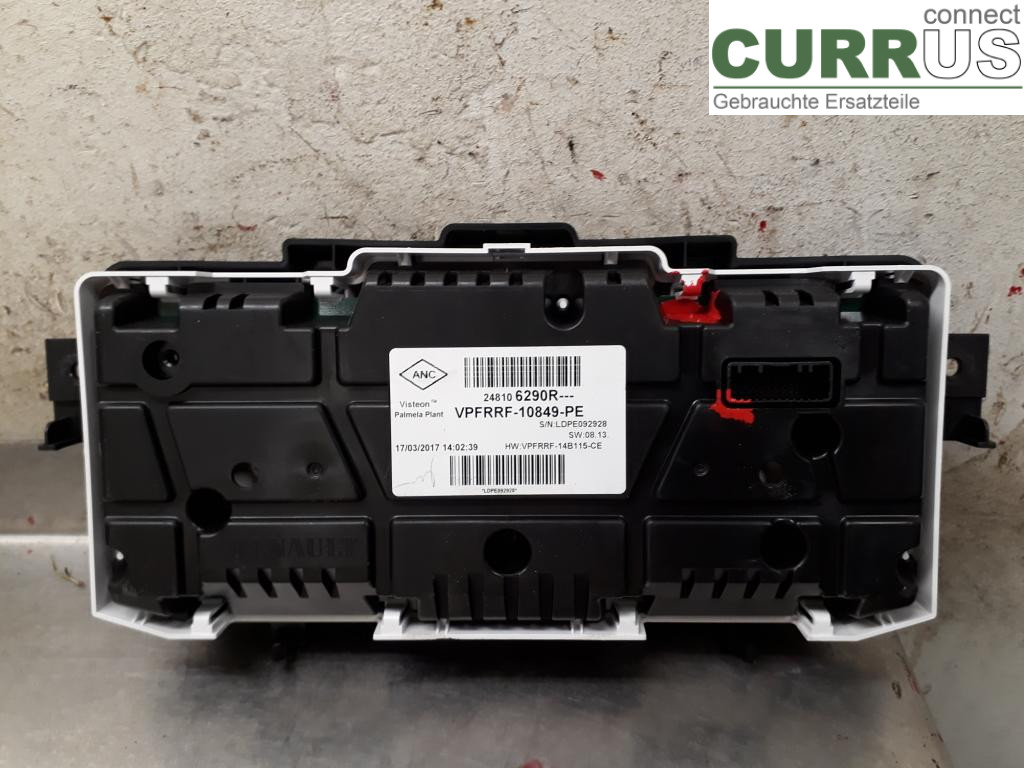 RENAULT CAPTUR 13-19 Instrument cluster / comb 248100202R H4B-408