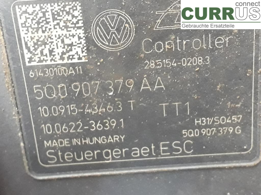 VW GOLF / E-GOLF VII   13-20 ABS Hydraulic unit 5Q0614517CK CLHA