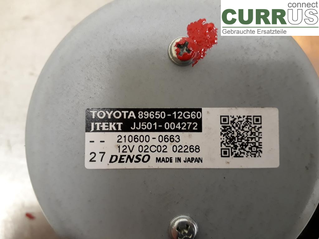 TOYOTA COROLLA 19- Power steering pump (electric) 89650-12J50 2ZR-FXE