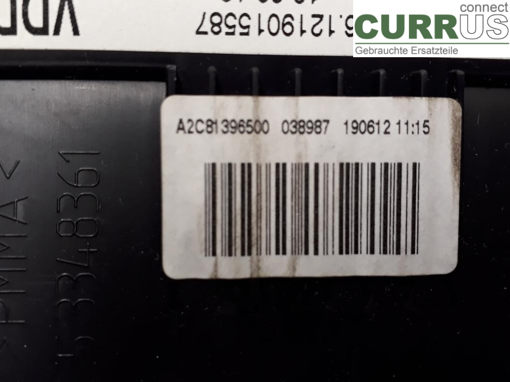 VW CADDY  11-15 Instrument cluster / comb 2K0920875LX CFHC