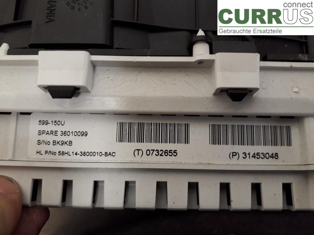 VOLVO V40  12-19 Instrument cluster / comb 36010381 D4162T