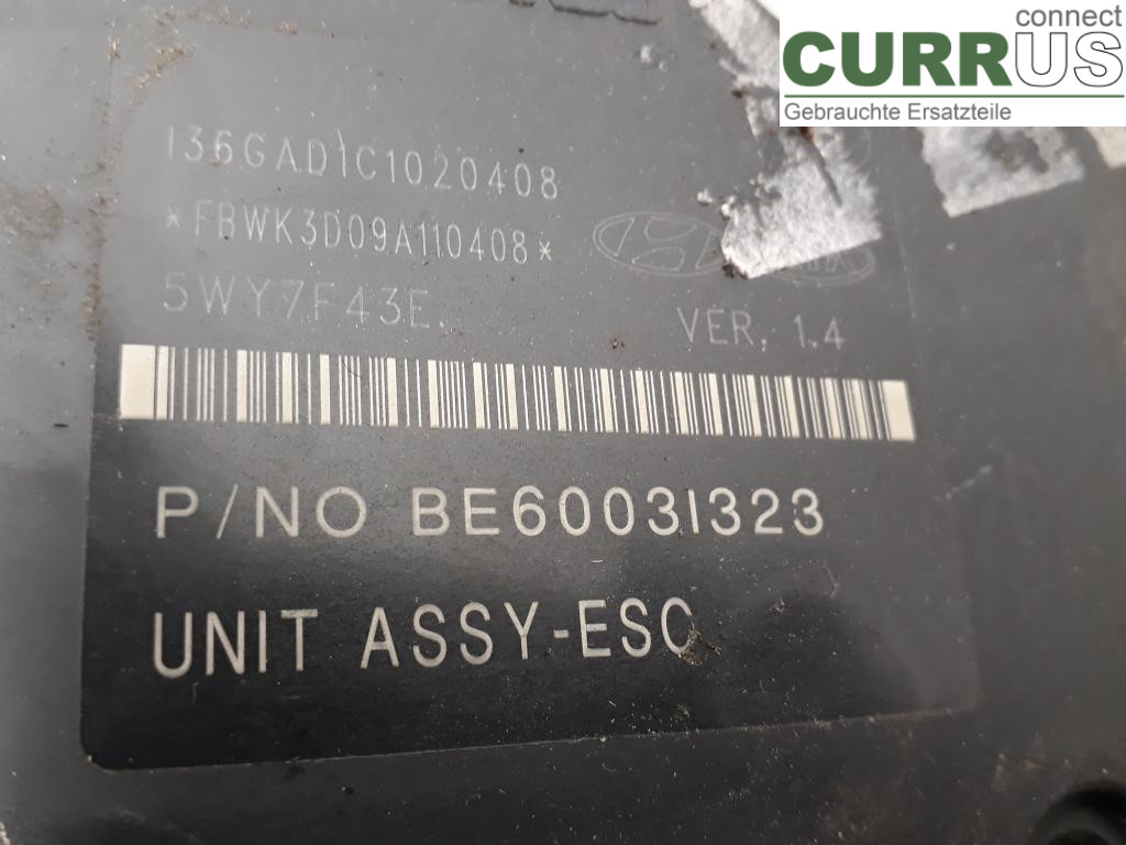 KIA SPORTAGE  11-15 ABS Hydraulic unit 589203U310 D4HA