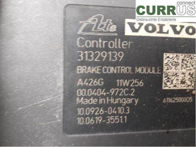 VOLVO XC70   08-13 ABS Hydraulic unit 31329140 D5244T17
