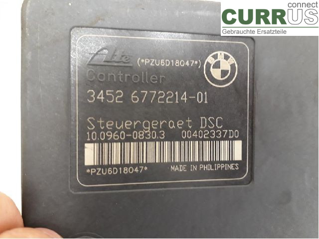 BMW 3 E90/91 SED/TOU 05-12 ABS Hydraulic unit 34512460450 N46-B20B