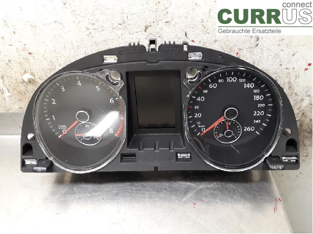 VW PASSAT  11-14 Instrumentpanel / kombiinstrument 3AA920870X CKMA