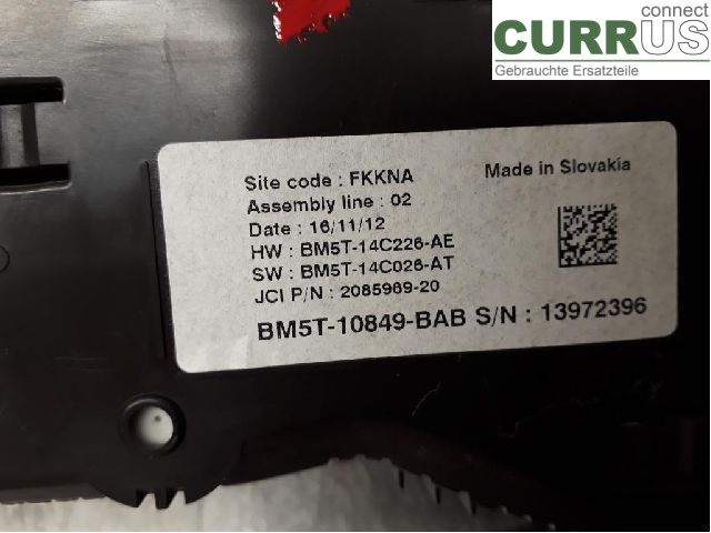 FORD FOCUS  11-14 Instrument cluster / comb 5580299 M2DA