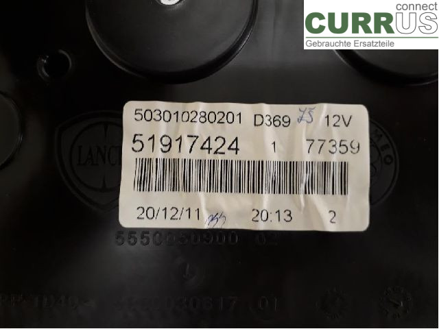 FIAT PUNTO EVO 10-12 Instrumentenkombination 51917424 169.A4.000