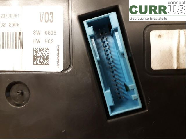 VW POLO       10-17 Instrument cluster / comb 6R0920860HX CGGB