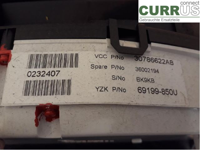 VOLVO V70      08-13 Bloc instruments / combiné 36002194 B5254T8