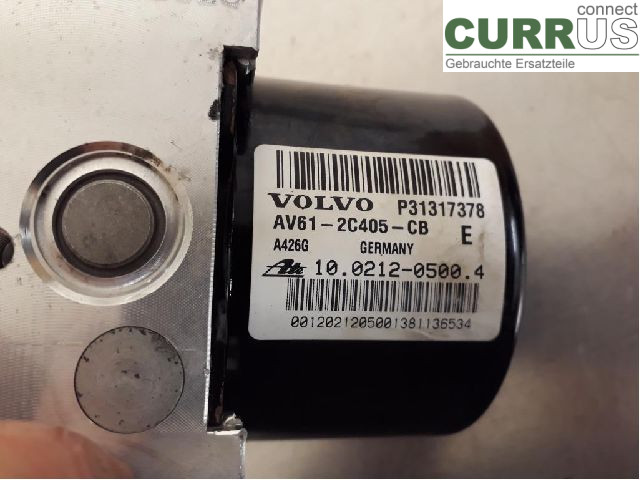 VOLVO V50      08-12 ABS Hydraulic unit 31317379 D4162T