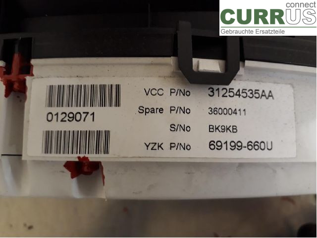 VOLVO XC70   08-13 Instrument cluster / comb 36002195 D5244T4