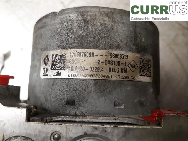 RENAULT TRAFIC  15- Hydrauliczna jednostka ABS 476607316R R9M-450