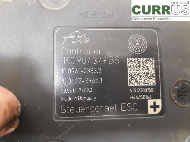 VW CADDY  11-15 ABS Hydraulic unit 1K0614517EG CFJA