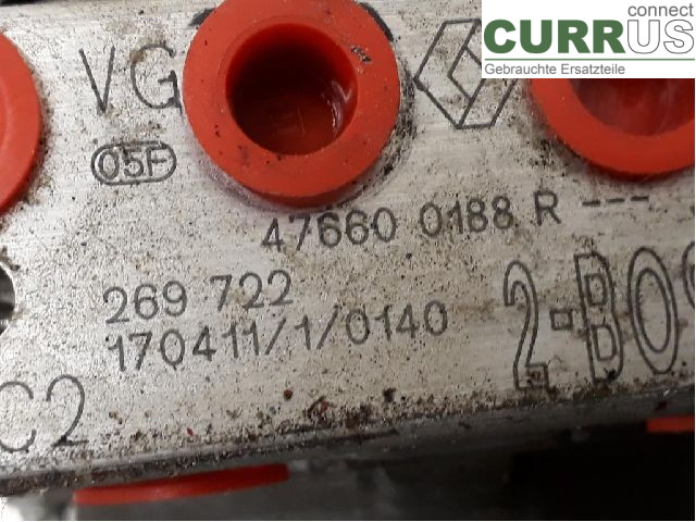 RENAULT CAPTUR 13-19 ABS Hydraulic unit 476605196R H5F-412