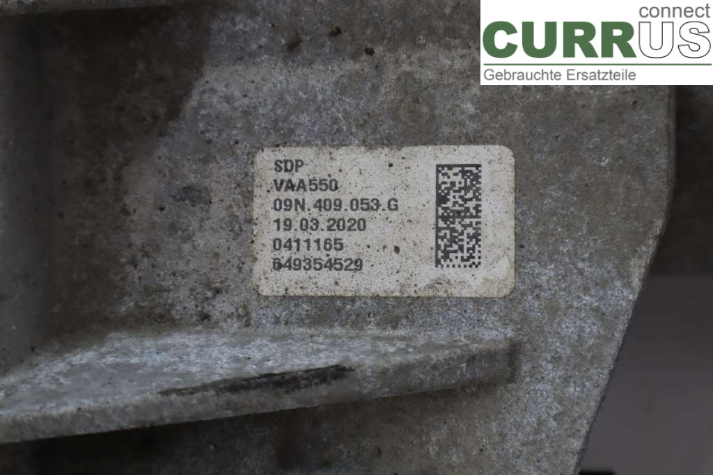 VW TRANSP/CARAVELLE 16- Distributionsgearkasse 09N409053G CXEC