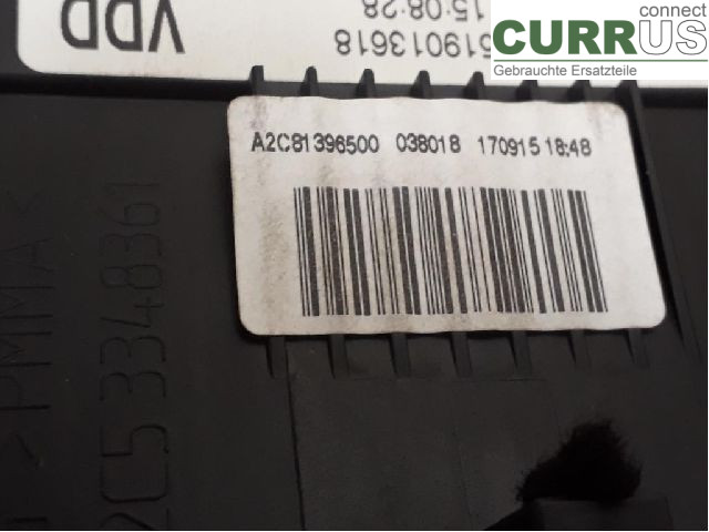 VW CADDY  16-20 Bloc instruments / combiné 2K5920876AX CUUD