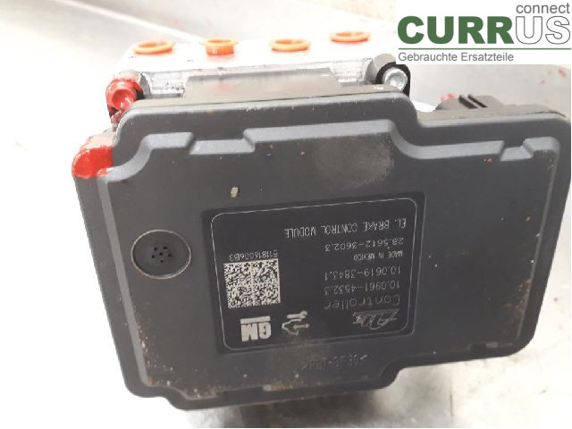 OPEL ASTRA  J    10-15 ABS Hydraulic unit 39061712 A17DTR