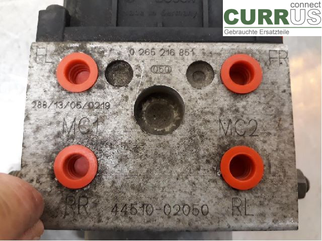 TOYOTA COROLLA   02-07 ABS hydraulisk enhet 44050-02030 3ZZ-FE