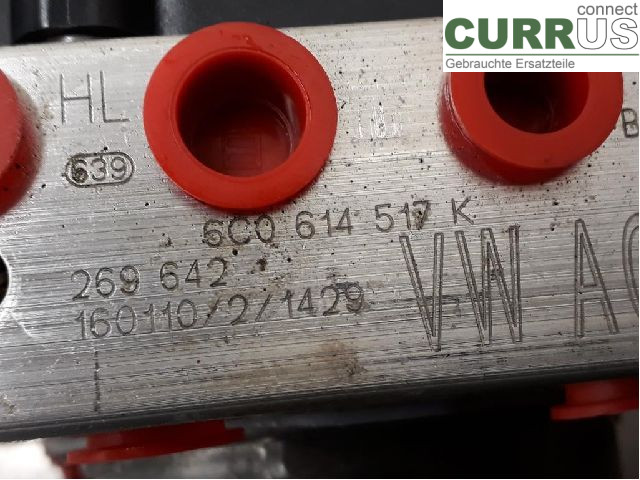 SEAT IBIZA IV   08-16 ABS hydraulisk enhed 6C0614517R CJZC