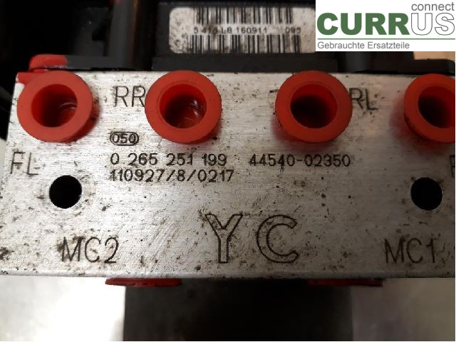 TOYOTA AURIS    10-12 ABS Hydraulic unit 44050-02590 1ND-TV