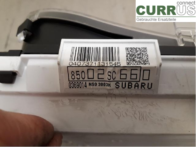 SUBARU FORESTER SH  08-13 Instrument cluster / comb 85022SC040 EJ20