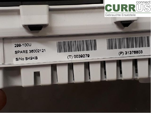 VOLVO V40  12-19 Instrumentenkombination 36011271 D5204T6