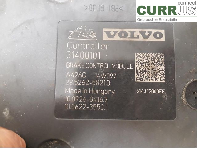 VOLVO V60  14-18 ABS Hydraulic unit 31400546 D5204T7