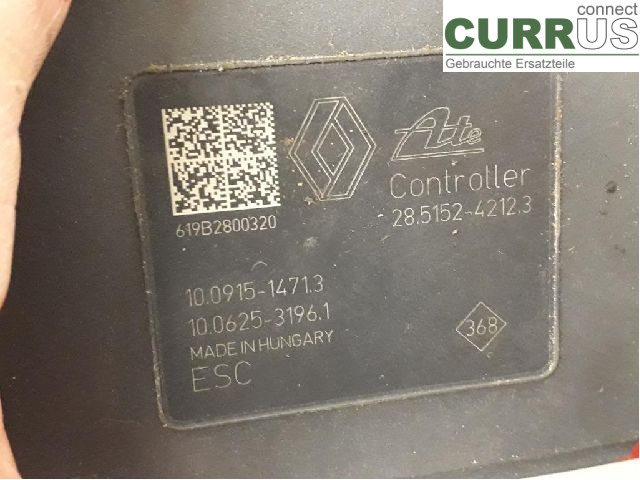 DACIA DOKKER ABS Hydraulic unit 476608628R K9K-872