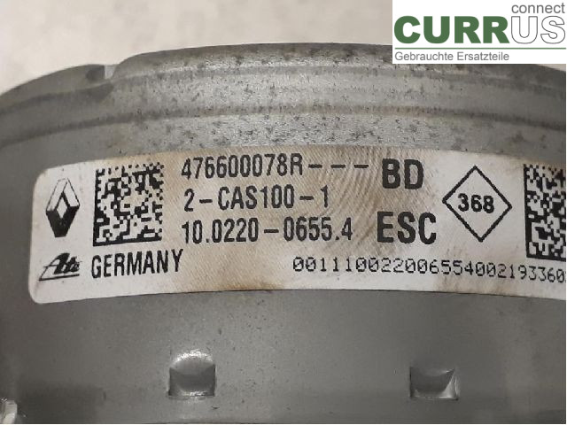 DACIA DOKKER ABS Hydraulic unit 476608628R K9K-872