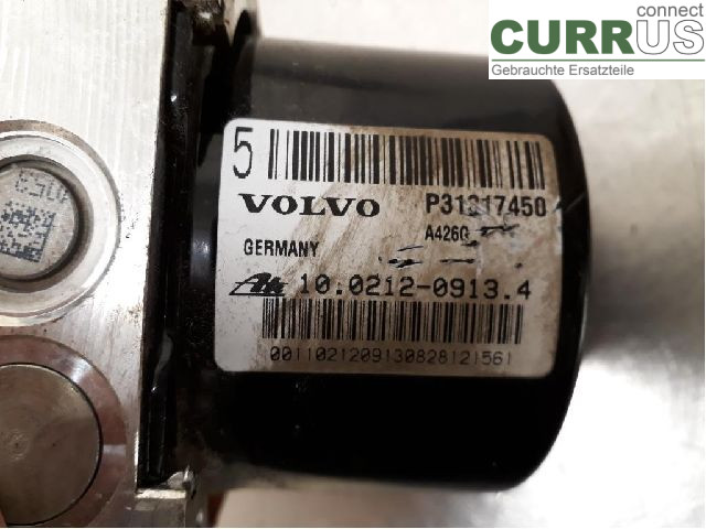 VOLVO V60  14-18 ABS Hydraulic unit 31341513 D87PHEV