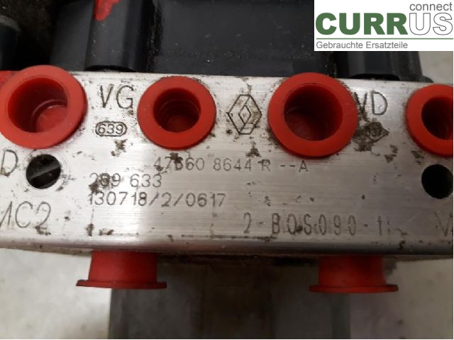 RENAULT CAPTUR 13-19 ABS Hydraulic unit 476606853R H4B-400