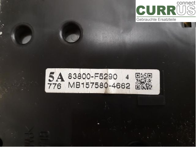 TOYOTA YARIS  15-20 Instrument cluster / comb 83800-F5290 2NR-FKE