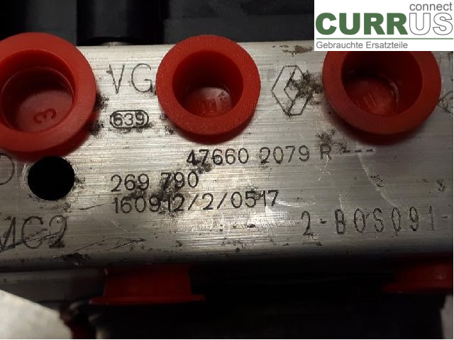RENAULT KANGOO II  15-21 Unité hydraulique ABS 476603174R K9K-628
