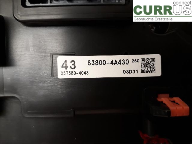 TOYOTA RAV4  19- Instrument cluster / comb 83800-4A430 A25A-FXS
