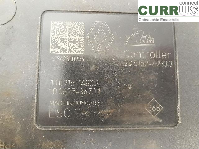 RENAULT MEGANE IV  16- ABS hydraulisk enhet 476600737R H5H-450