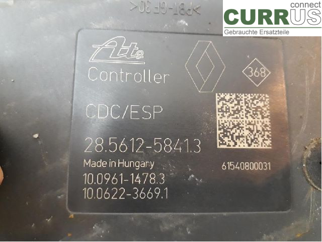 RENAULT MEGANE III 09-15 ABS Hydraulic unit 476608933R R9M-402