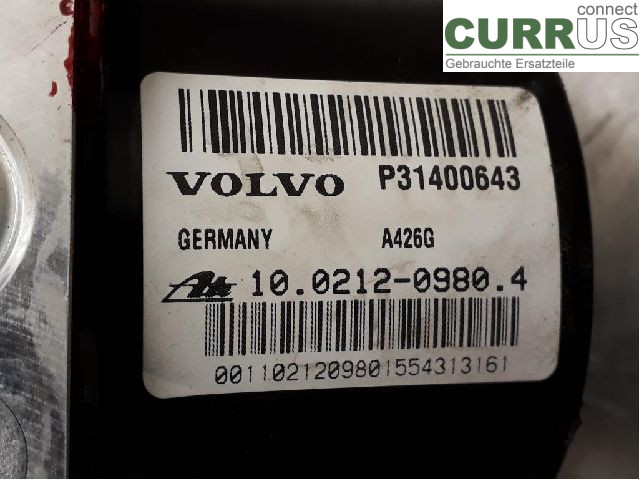 VOLVO V40  12-19 Hydrauliczna jednostka ABS 31400645 B4164T4