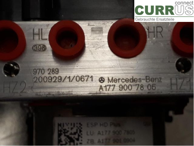 MB GLB-KLASS (X247)  19- ABS-Hydraulikeinheit A1779007905 654.920