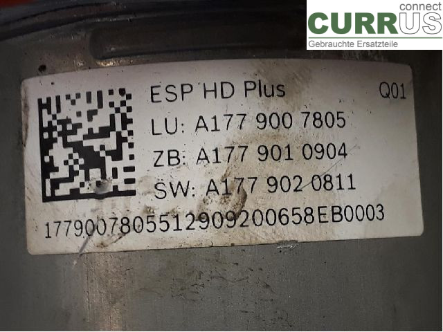 MB GLB-KLASS (X247)  19- ABS-Hydraulikeinheit A1779007905 654.920