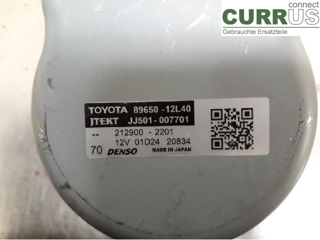 TOYOTA COROLLA 19- Power steering pump (electric) 89650-12L70 2ZR-FXE