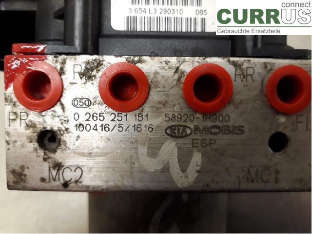 KIA CEE´D   06-12 ABS Hydraulic unit 589201H9A0 D4FB